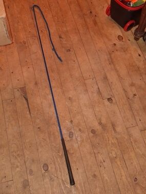 Imperial Riding Lunge Whip Carbon Navy